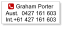 Graham Porter Aust.  0427 161 603Int.+61 427 161 603